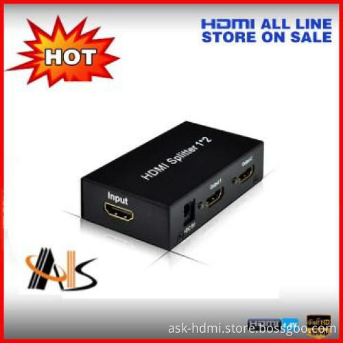 2 channel HDMI splitter box